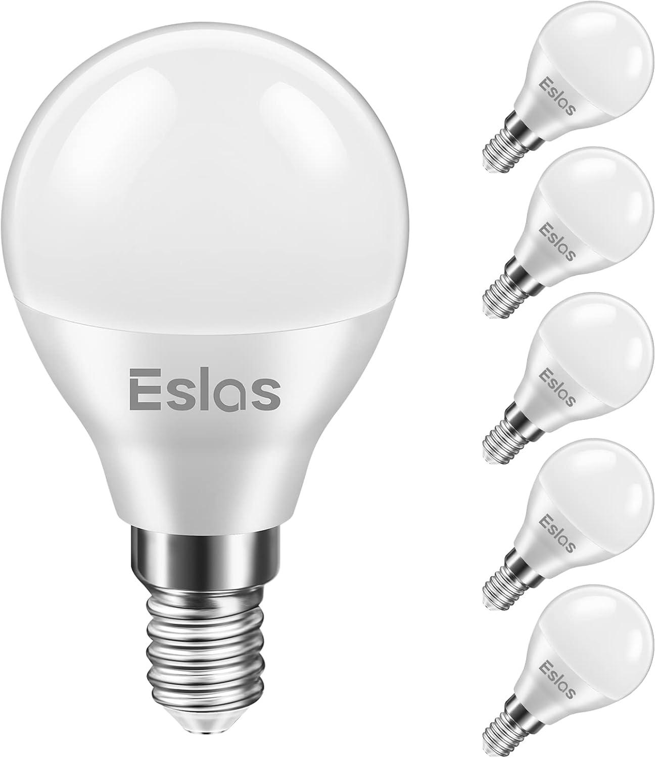 Detalle de Eslas E14 G45 6W LED 600lm 6000K