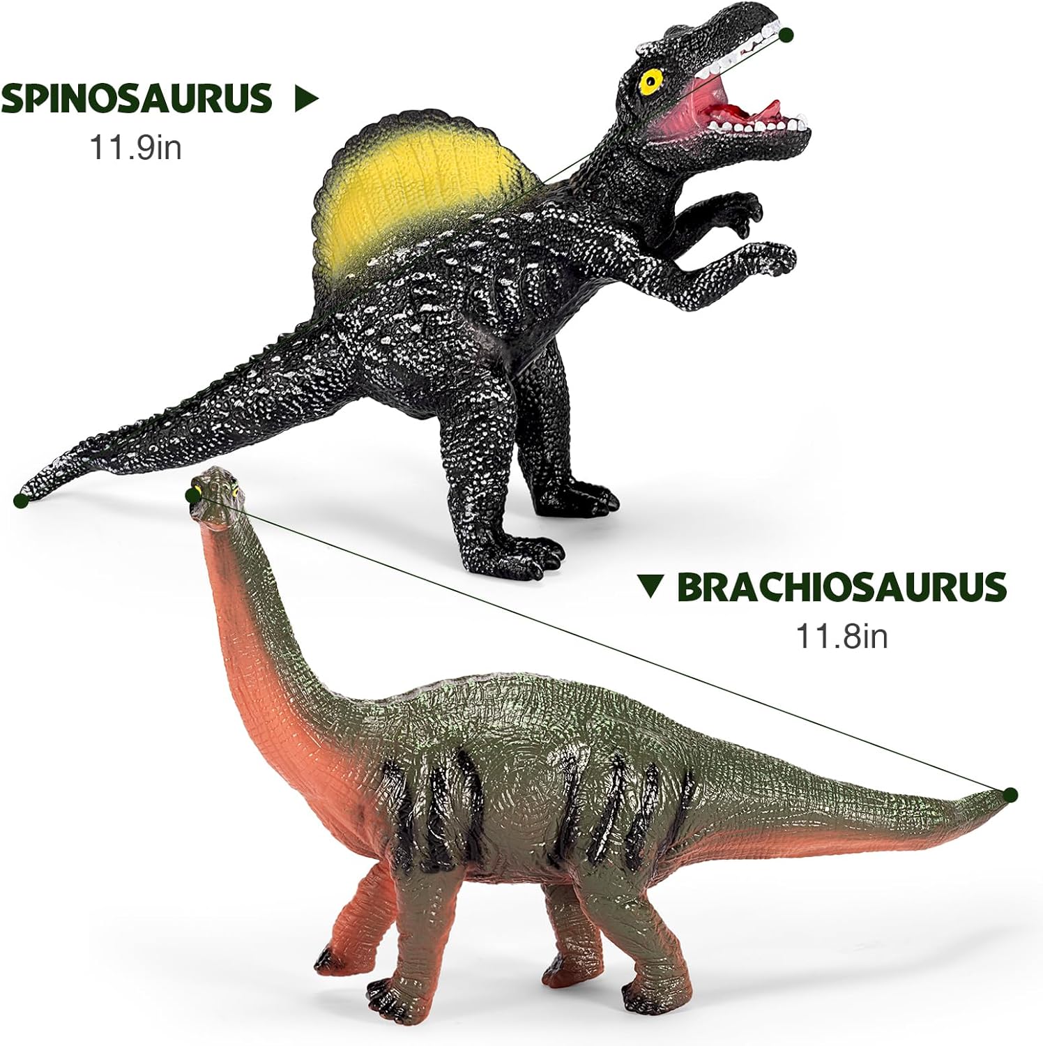 Thumbnail 4 de Kissdream 7 Piece Jumbo Dinosaur Toys for Kids 🦖