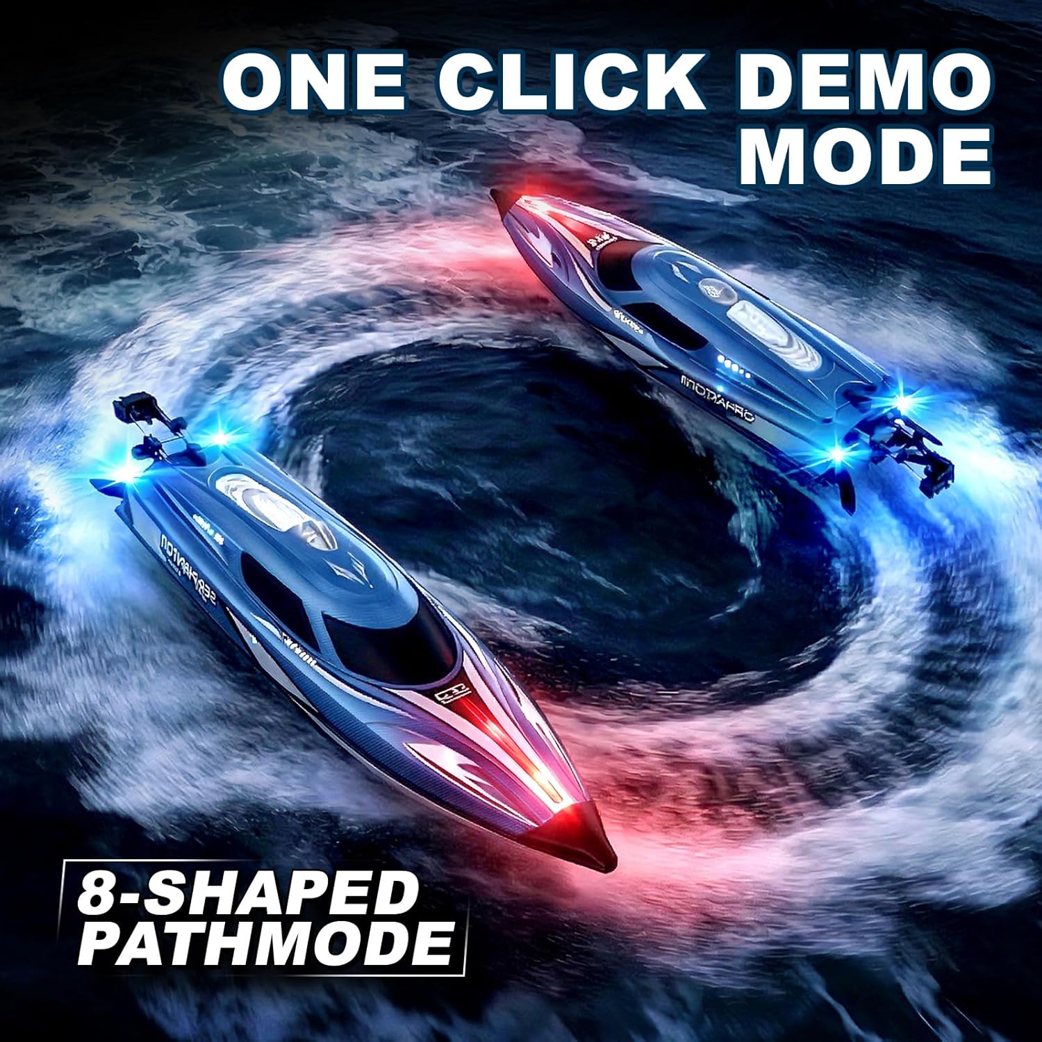 Thumbnail 2 de YESHIN Bateau Radiocommandé 25 km/h — puissance et sécurité pour jeux d’eau