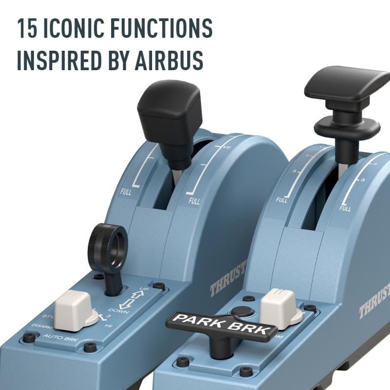 Thumbnail 1 de Thrustmaster TCA Quadrant Add-On Airbus Edition PC