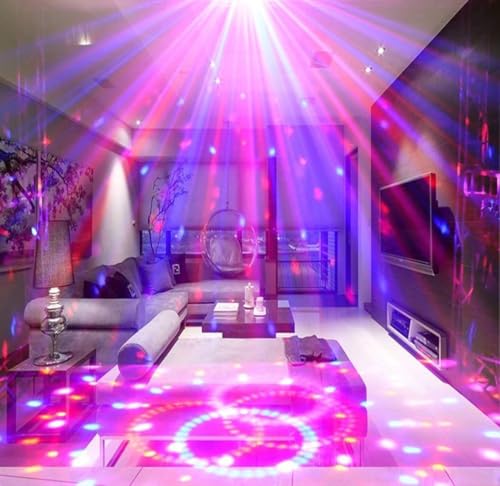 Detalle de Wonsung RGB Multi-Colour LED Strobe Light for Parties