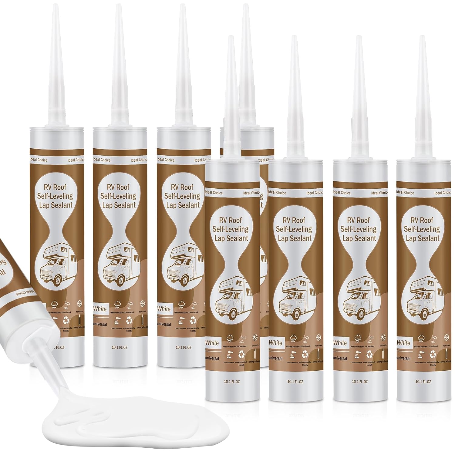 Detalle de Dongxw RV Roof Sealant 8-Pack