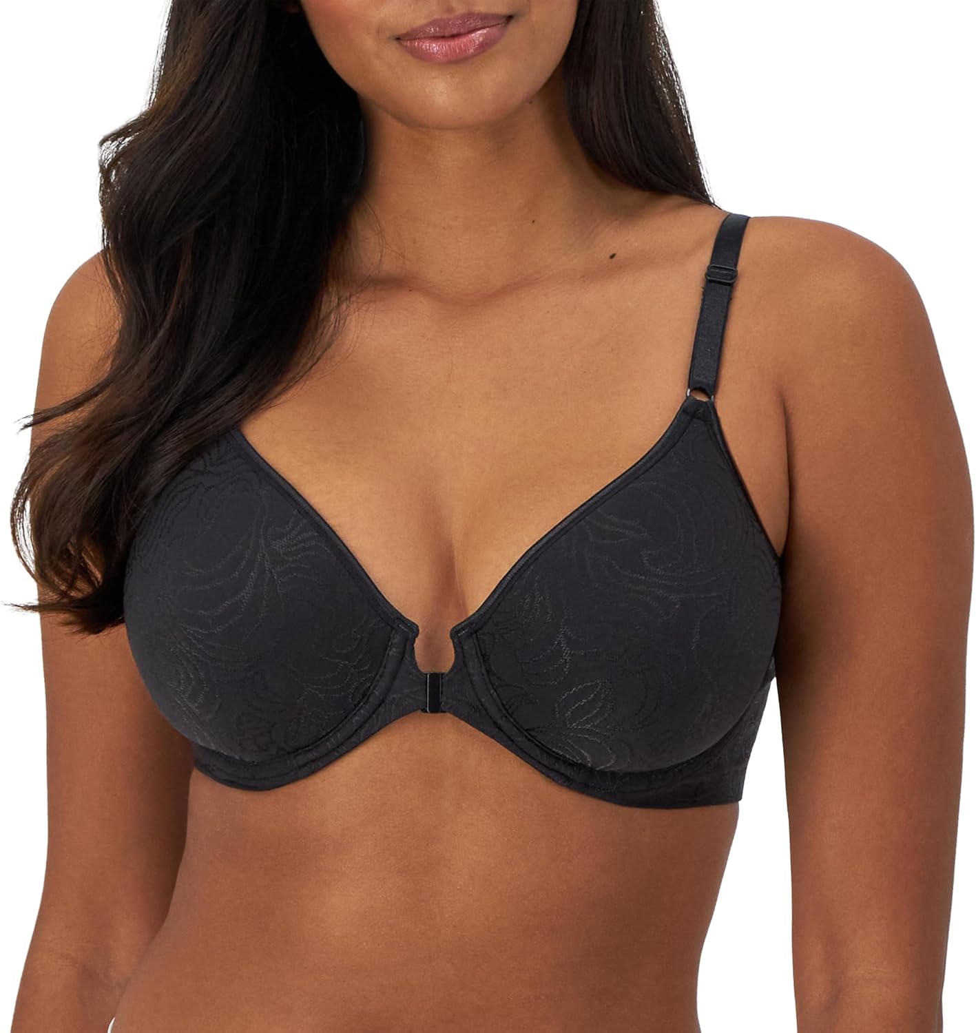 Detalle de Bali Comfort Revolution Front-Close T-Shirt Bra