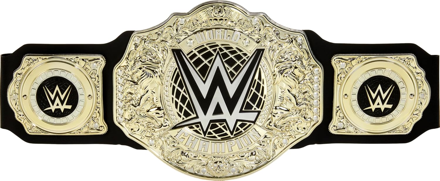 Detalle de Mattel HYF18 WWE World Heavyweight Championship Role-Play Belt