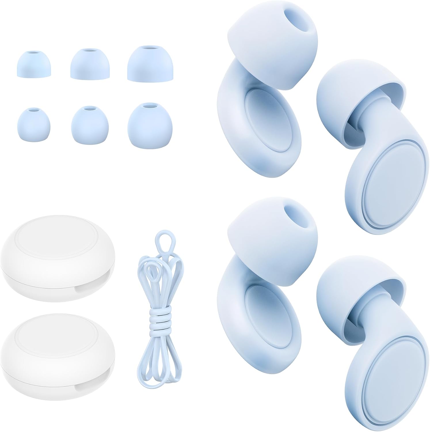 Detalle de JAYINE Ear plugs 25 dB for sleep