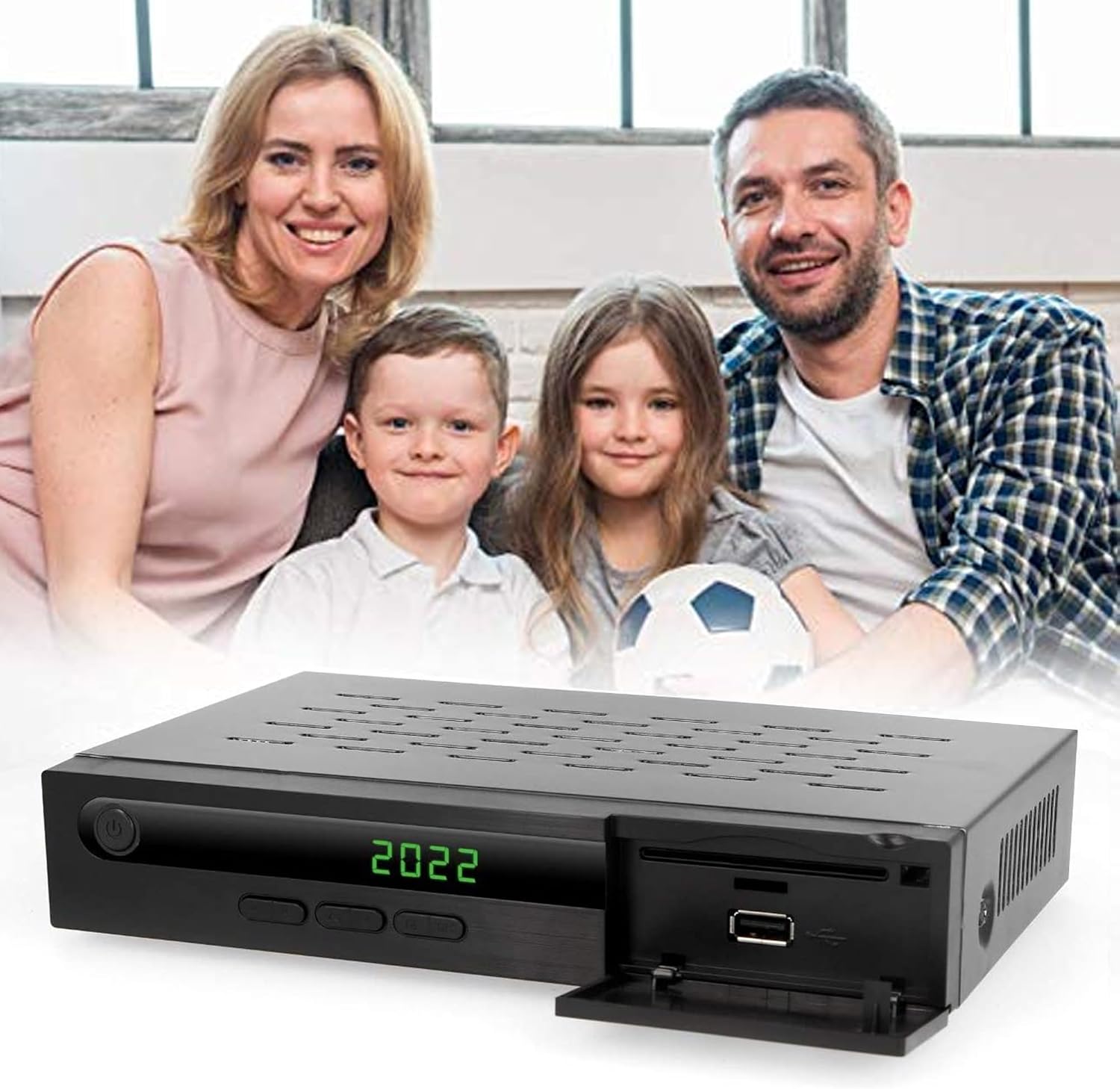 Thumbnail 3 de Leyf Satellitenempfänger HD DVB-S/S2 mit HDMI und USB – vorinstallierte Astra/Hotbird/Türksat, inkl. HDMI-Kabel