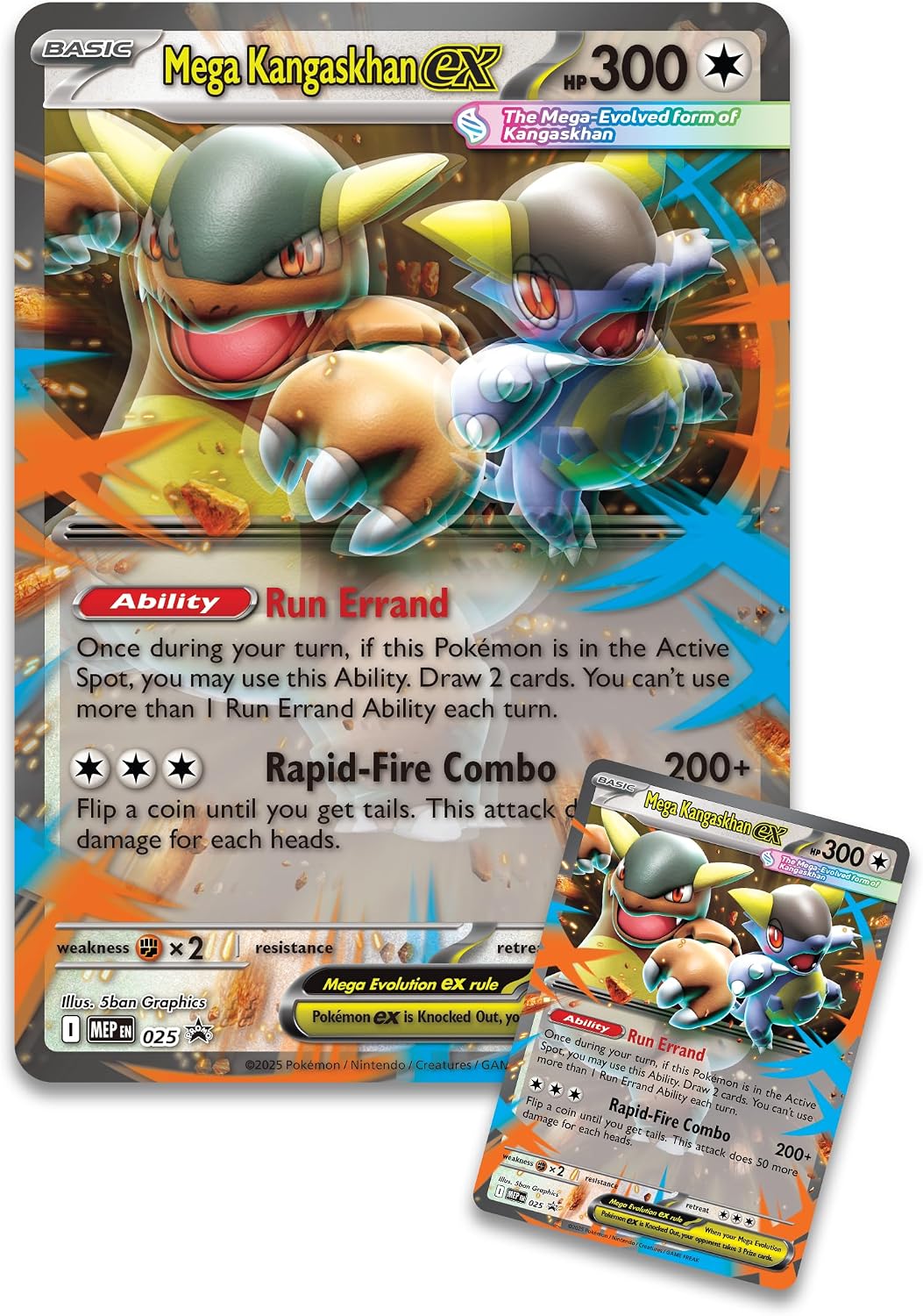 Thumbnail 6 de Pokémon collezione Mega Kangaskhan-ex con 4 buste