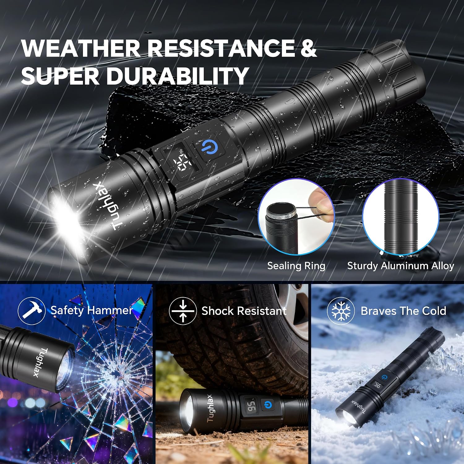 Thumbnail 6 de Tughlax 9900LX LED Flashlight 2-Pack