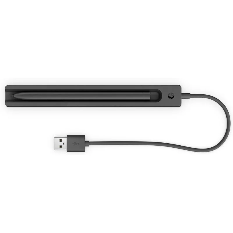 Detalle de Cargador de lápiz recargable HP Slim USB negro (0,15 m) de HP