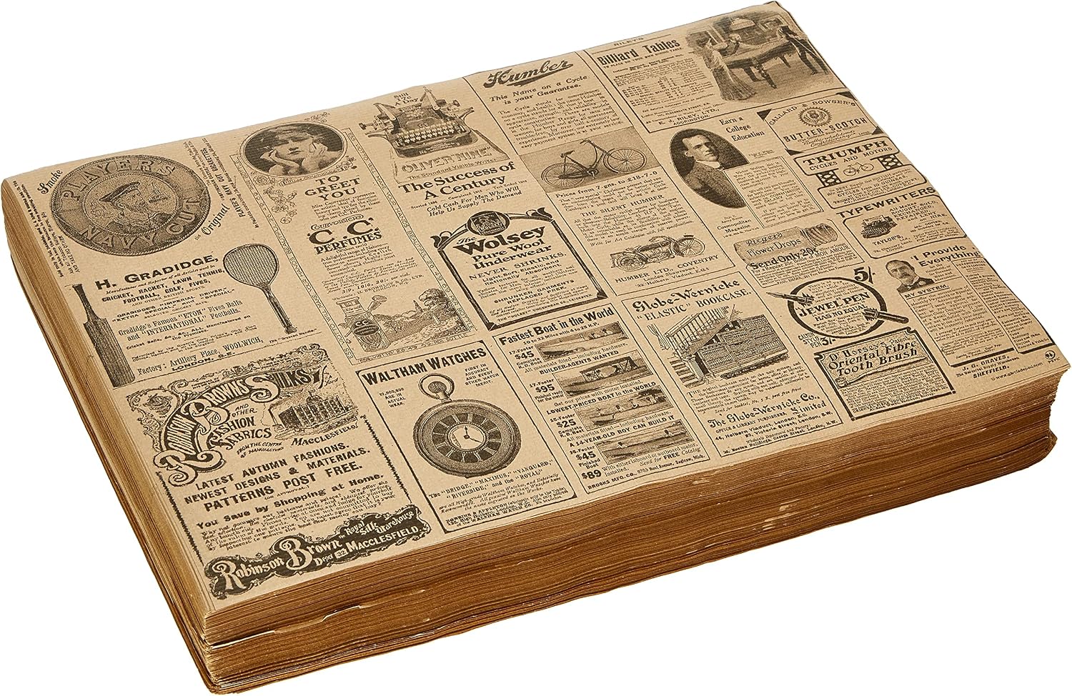 Detalle de Garcia de Pou 106.12 gerecyclede papieren placemats, 31 x 43 cm, 500 stuks