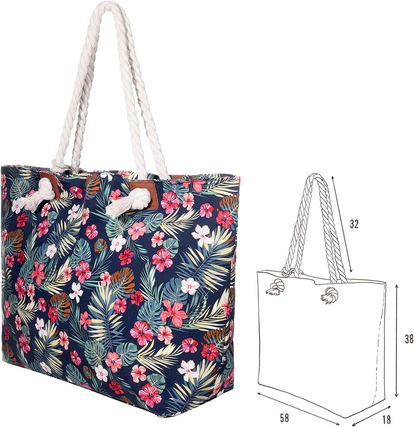 Thumbnail 3 de MASADA Grande borsa da spiaggia
