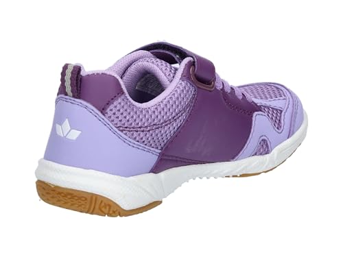 Detalle de Lico Unisex Hallenturnschuhe VS Kinder Sport – Lila/Weiß, EU 36