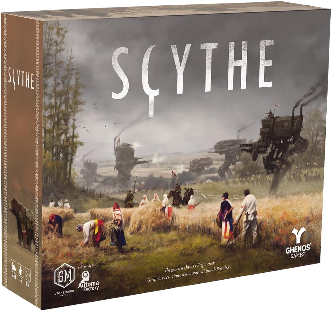 Detalle de Ghenos Games Scythe – strategiczna gra planszowa dla 1–5 graczy