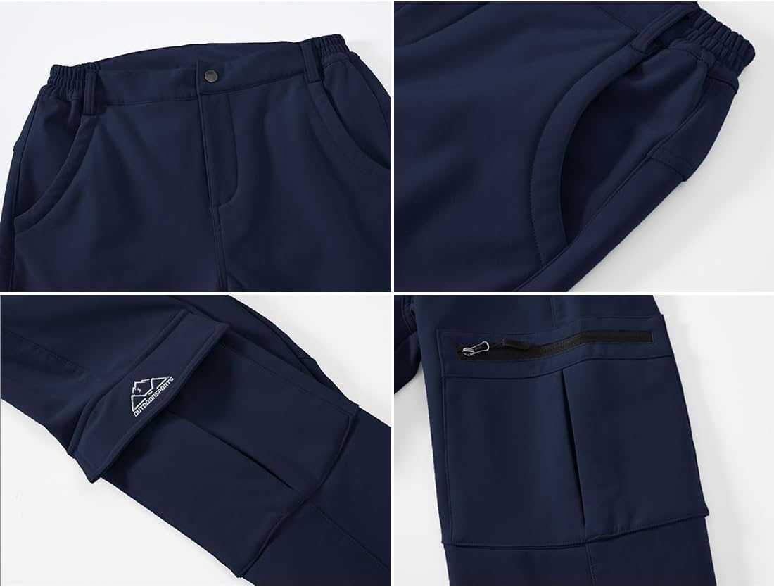 Detalle 2 de donhobo Womens Waterproof Softshell Ski Trousers