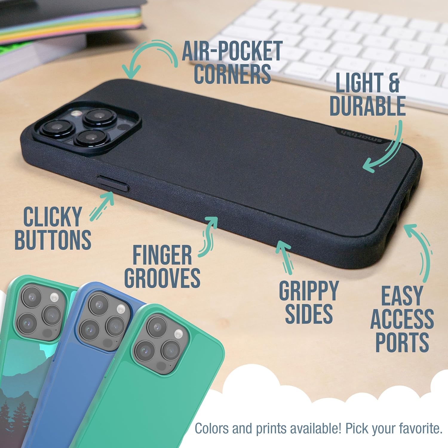 Detalle 2 de Smartish iPhone case for iPhone 15 Pro Max