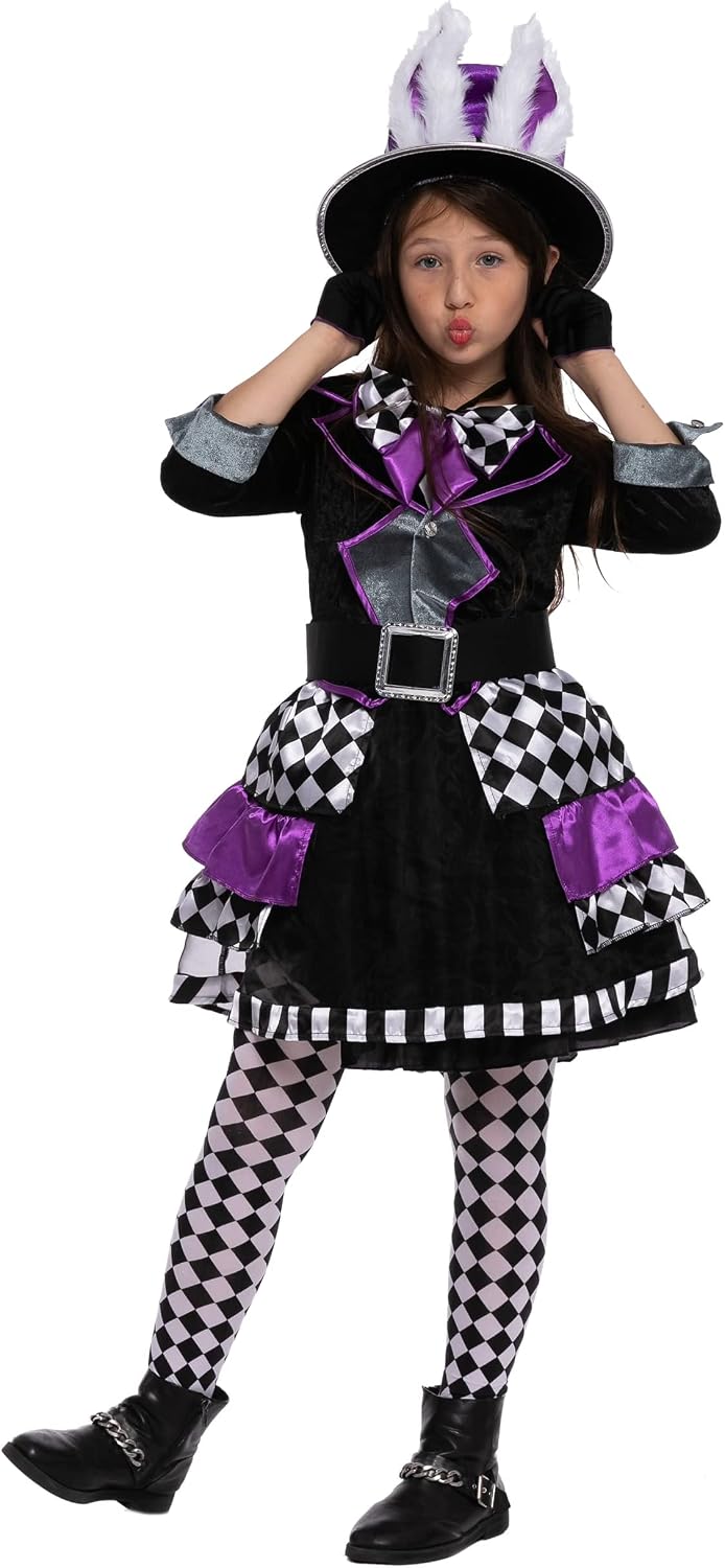 Detalle 2 de Spooktacular Creations Dark Mad Hutmacher Kostüm S