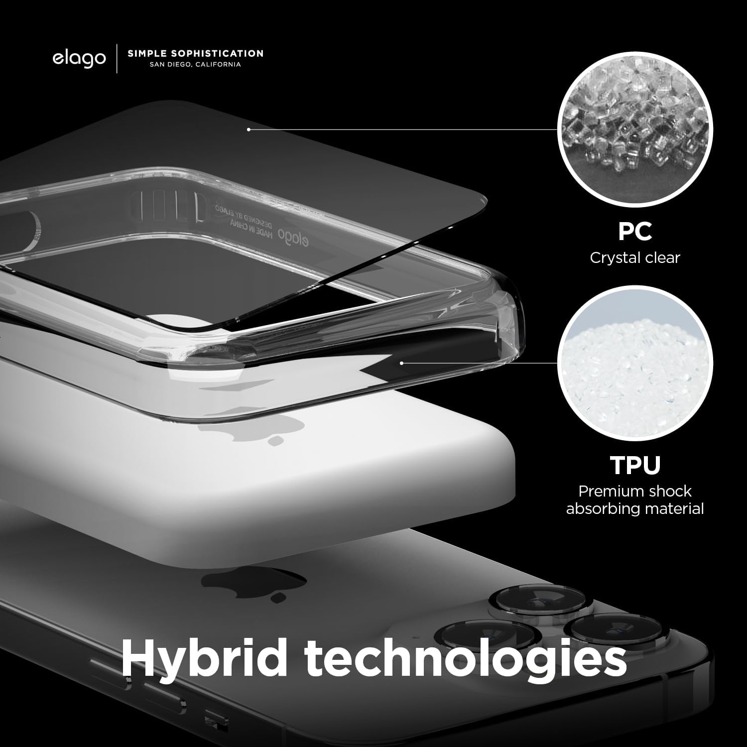 Thumbnail 4 de elago Custodia Ibrida Trasparente per Battery Pack MagSafe con tecnologia PC + TPU