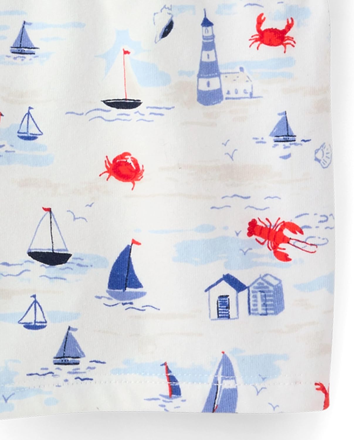 Detalle de The Children's Place Pull-On Shorts, Cotton-Polyester Jersey