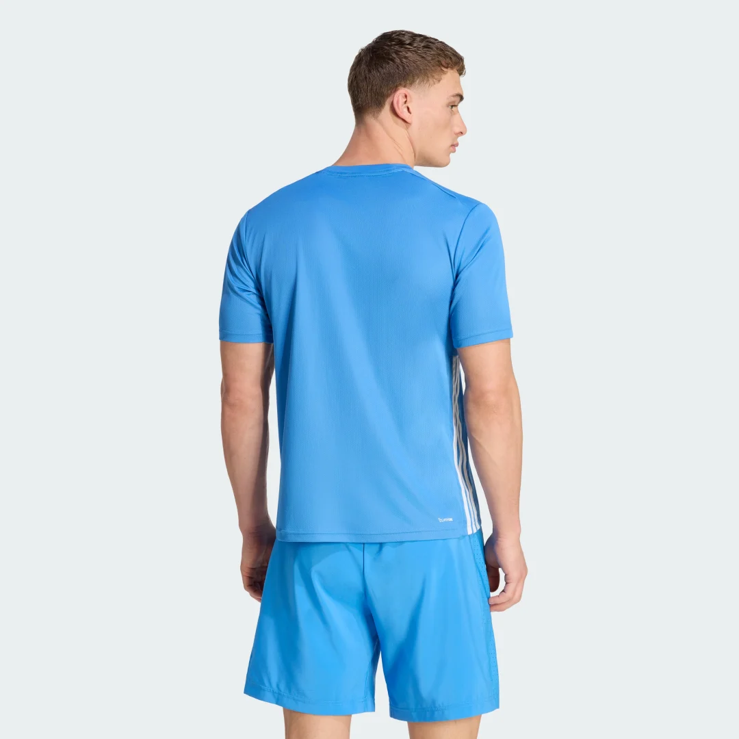 Thumbnail 1 de Camiseta Workout Essentials Base 3-Stripes de Adidas – azul