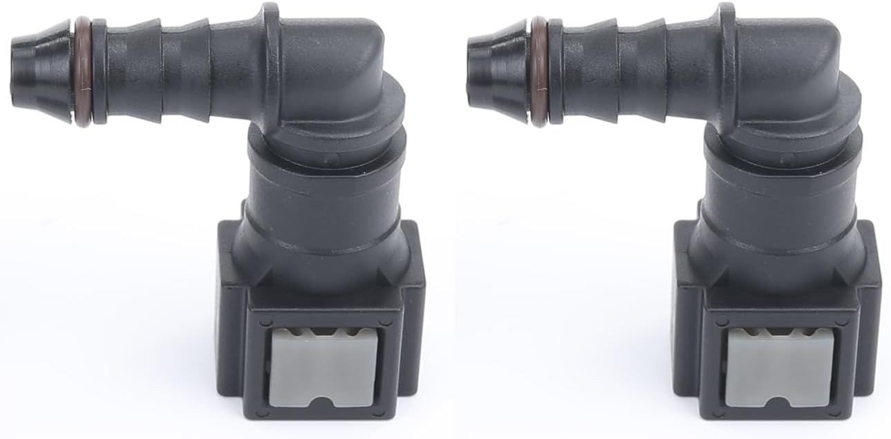 Thumbnail 4 de AC Performance Plastic Fuel Quick Connector (Female 5/16" tube to Male 5/16" barb) – Pack of 2