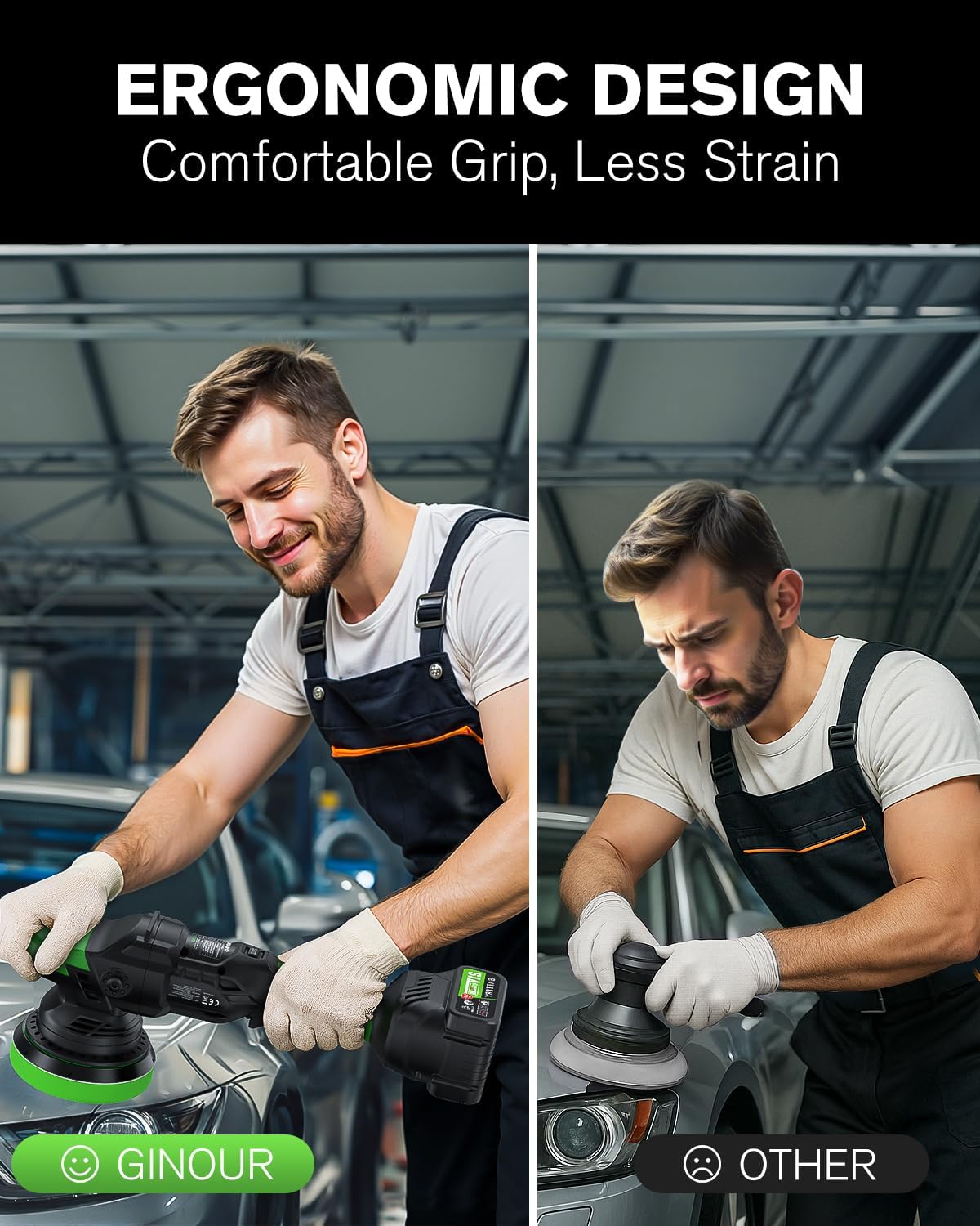 Thumbnail 6 de Ginour Cordless Car Polisher 900W