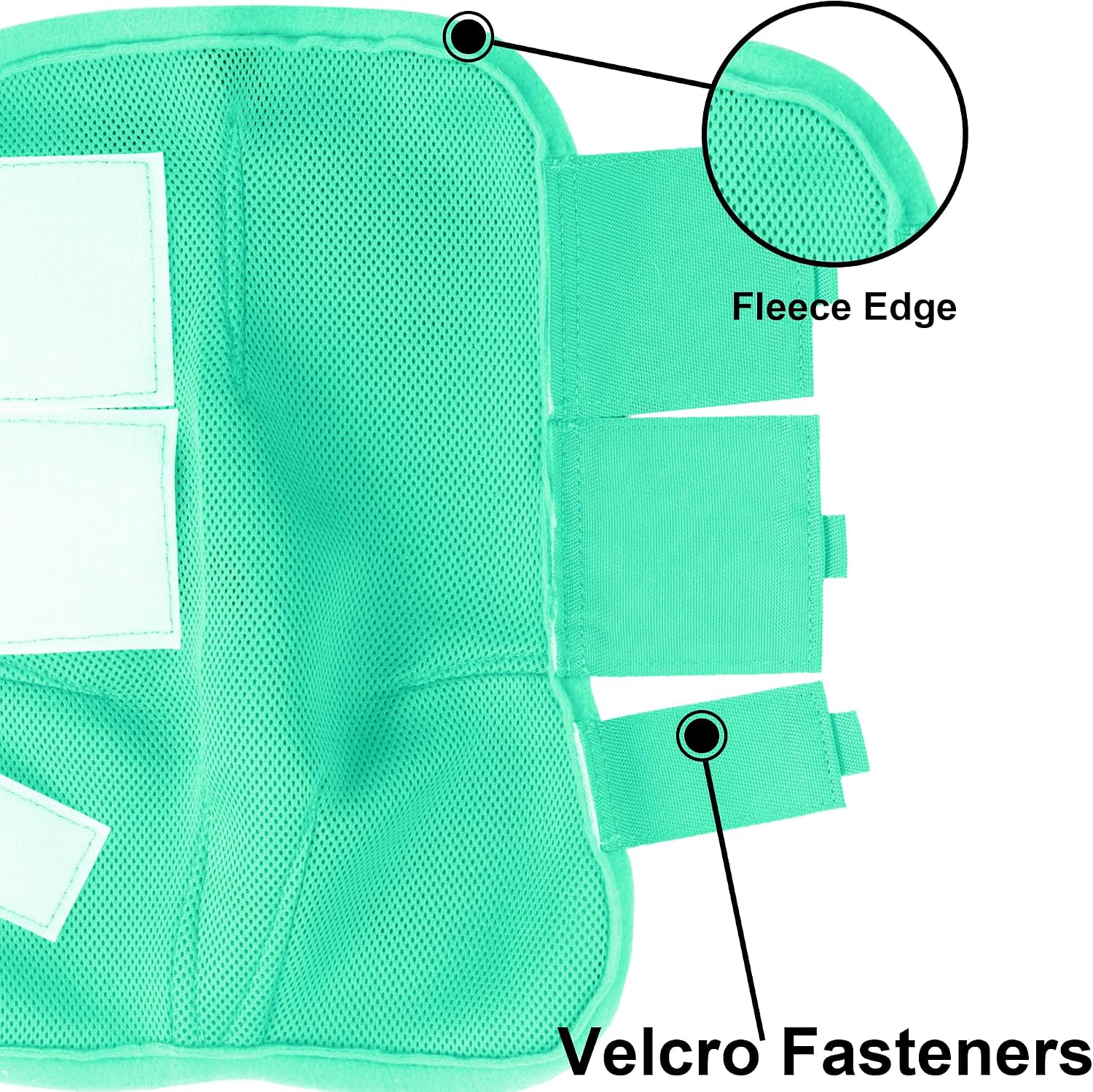 Thumbnail 2 de Gallopoff Horse Fly Boots Set of 4 – Breathable Mesh Leg Guards for Fly Protection