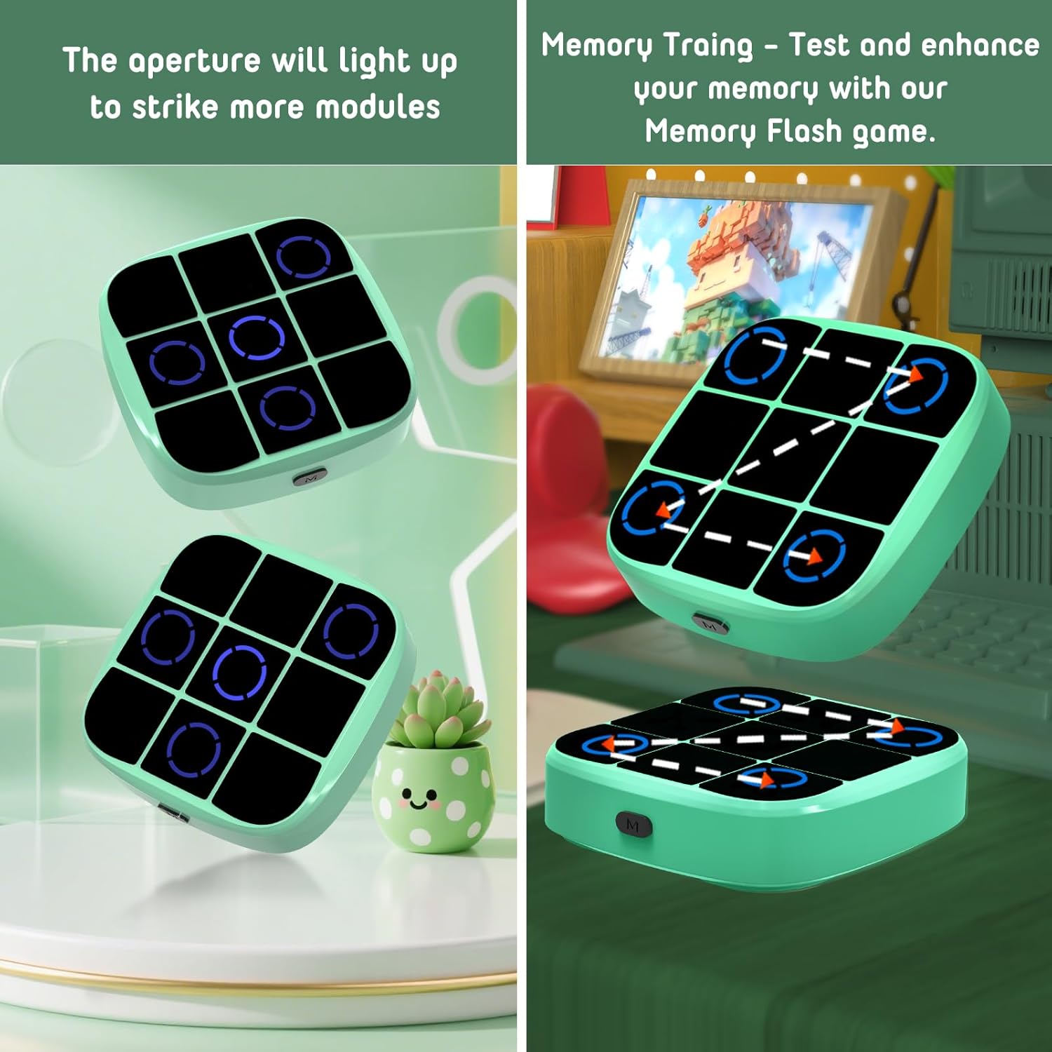 Detalle 2 de Tic-Tac-Toe Bolt Game 4-in-1 handheld puzzle