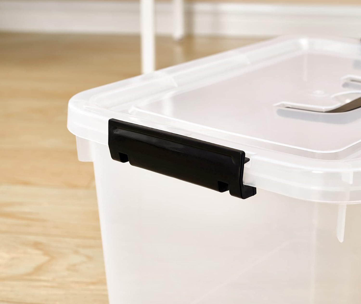 Thumbnail 4 de JUJIAJIA 6 Quart Clear Storage Box pack