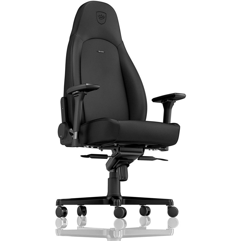 Thumbnail 3 de Noblechairs Icon Black Edition: Silla Gaming negra, premium y transpirable