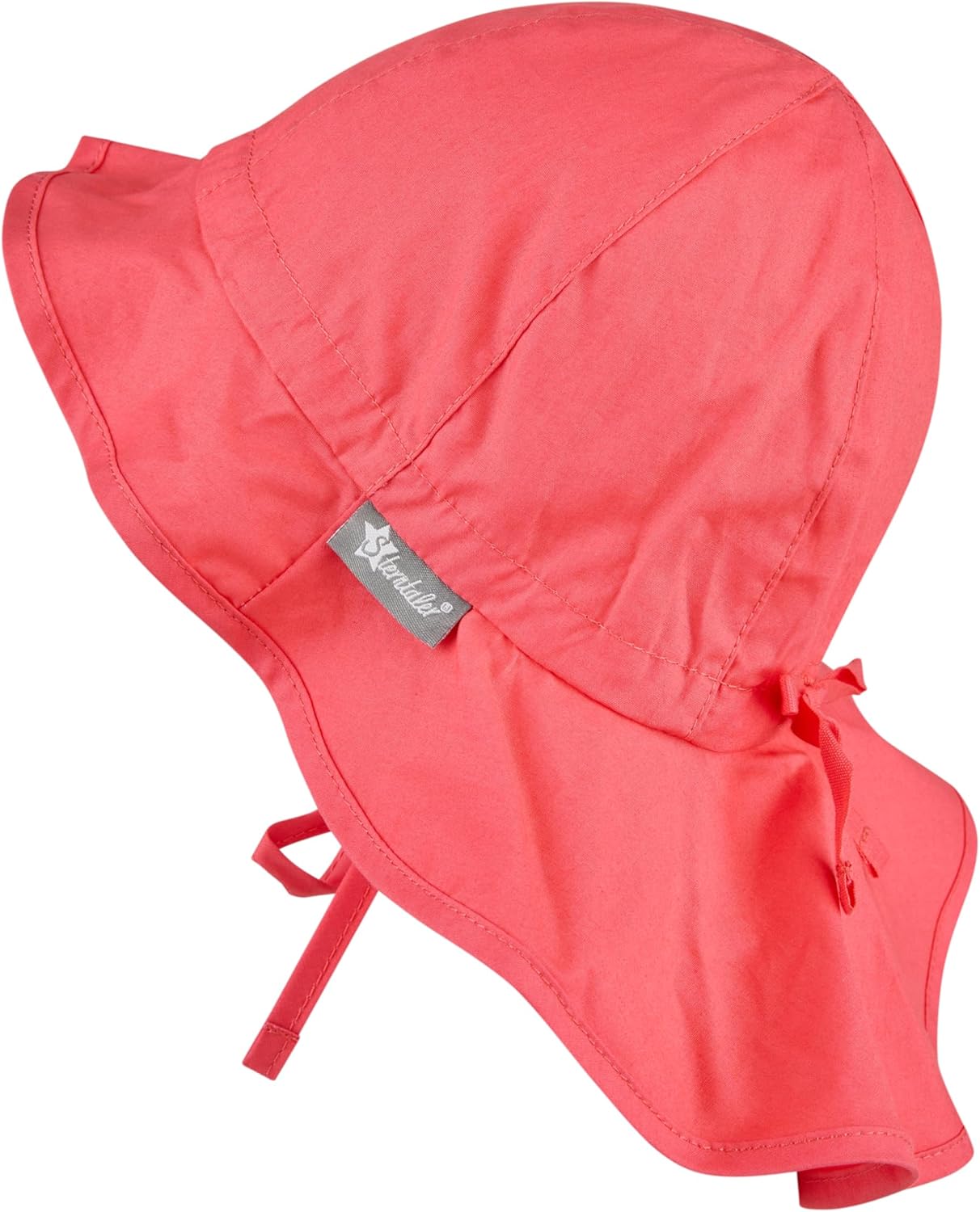 Detalle de Sterntaler Sonnenhut Unisex – UV-Schutz 50+ mit breiter Krempe, Nackenschutz und Größenregulierung