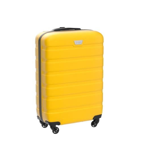 Detalle de COOLIFE 20-Inch Carry On Suitcase for EasyJet — Durable PC+ABS Hard Shell, 38L