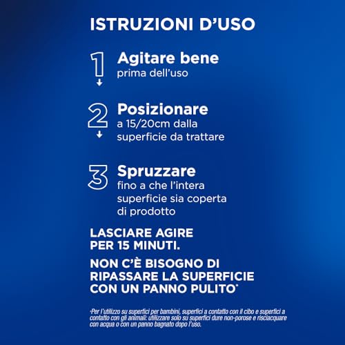 Thumbnail 7 de Napisan Spray Disinfettante Milleusi – 3x400 ml per tessuti e superfici, Profumo di Primavera