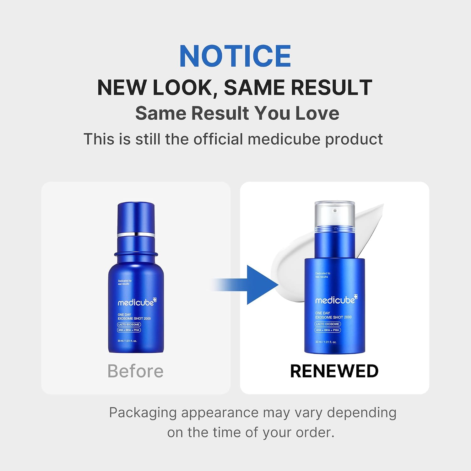 Detalle de medicube Zero Exosome Shot 7.500 ppm Spicule Gesichtsserum – Skin Booster