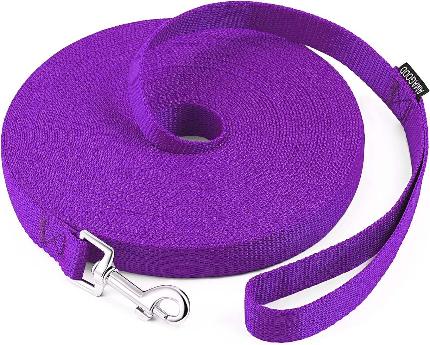 Thumbnail 6 de AMAGOOD 100-Foot Dog Training Leash, Green Braided Line, 3/4-Inch Wide