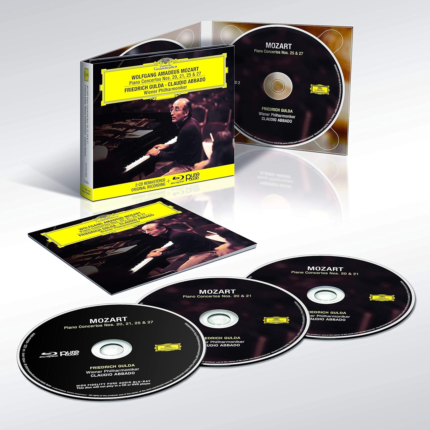 Thumbnail 1 de Mozart: Piano Concertos Nos. 20, 21, 25 & 27 by Verve