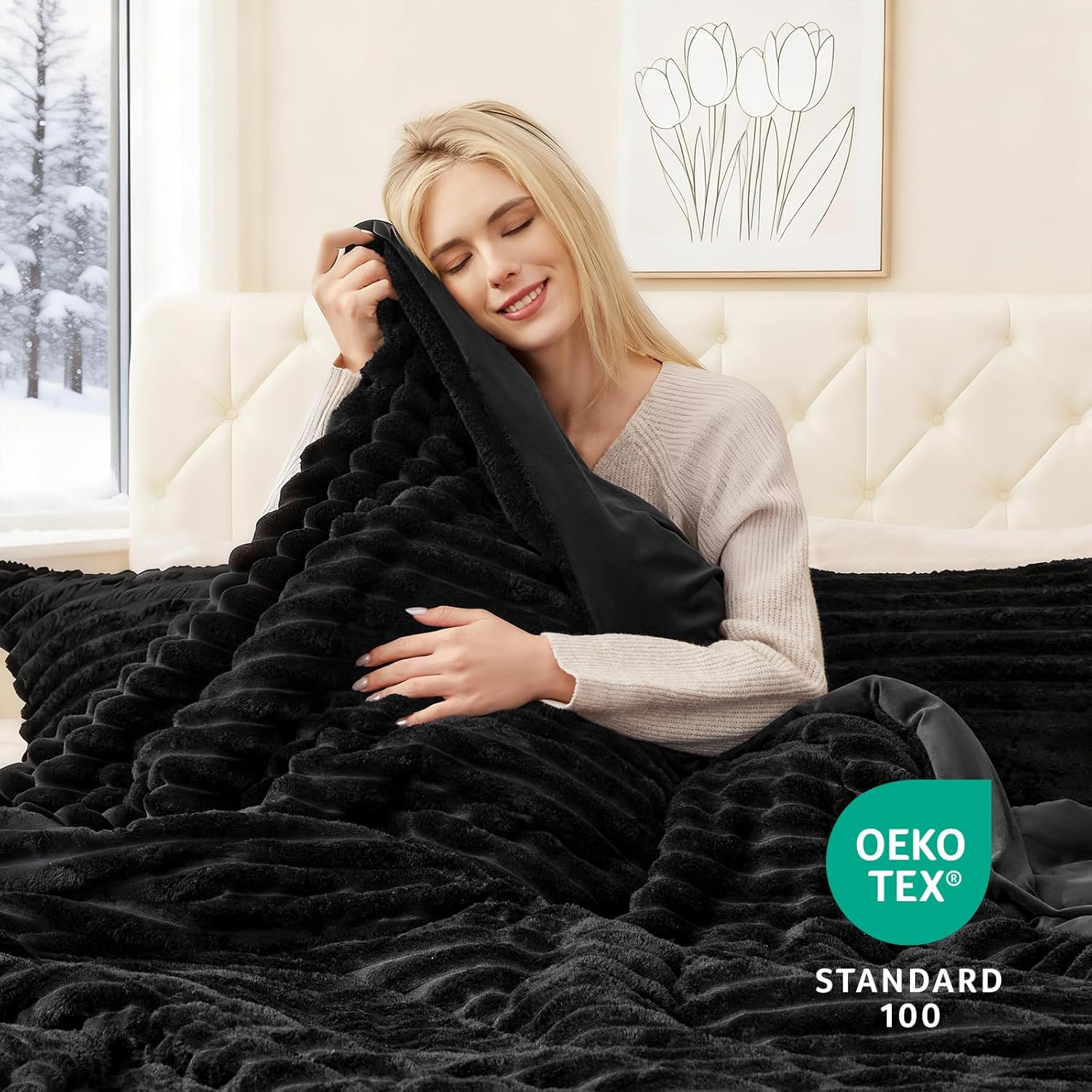 Detalle 2 de EXQ Home Fluffy Comforter Queen