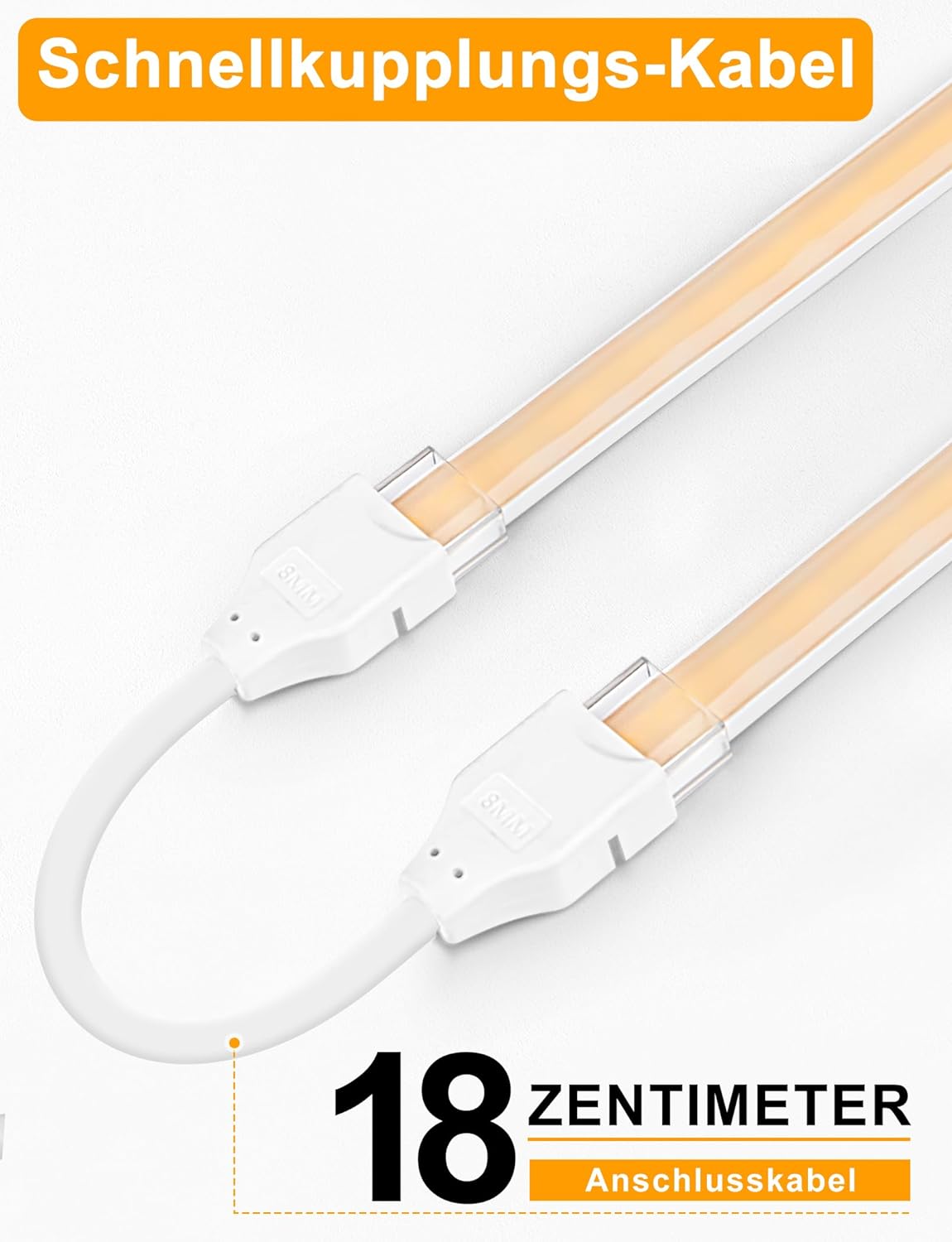 Detalle 2 de Lamomo COB LED Streifen 10M Warmweiss 3000K