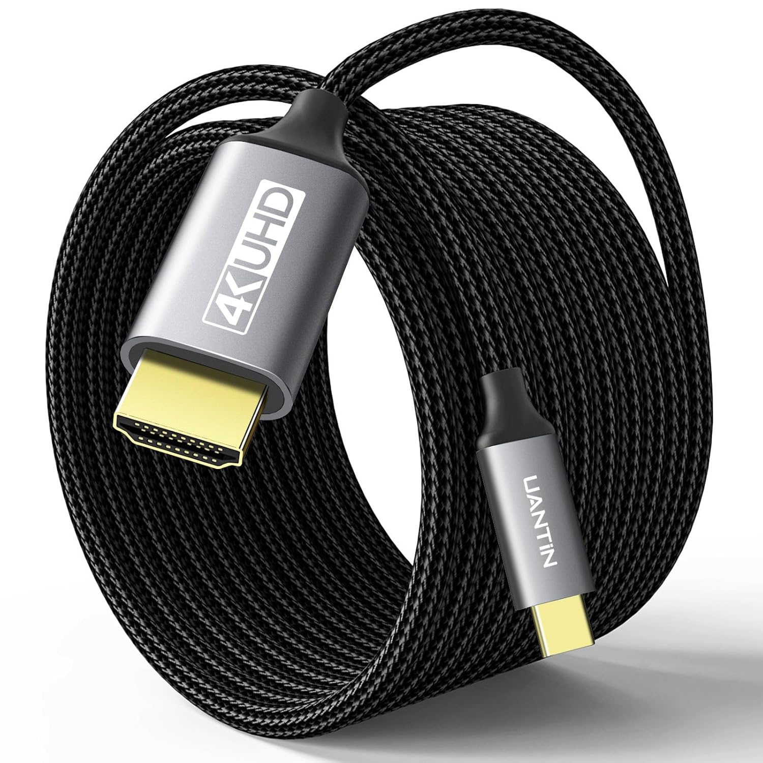 Detalle de UANTIN USB-C to HDMI Cable 10ft 4K