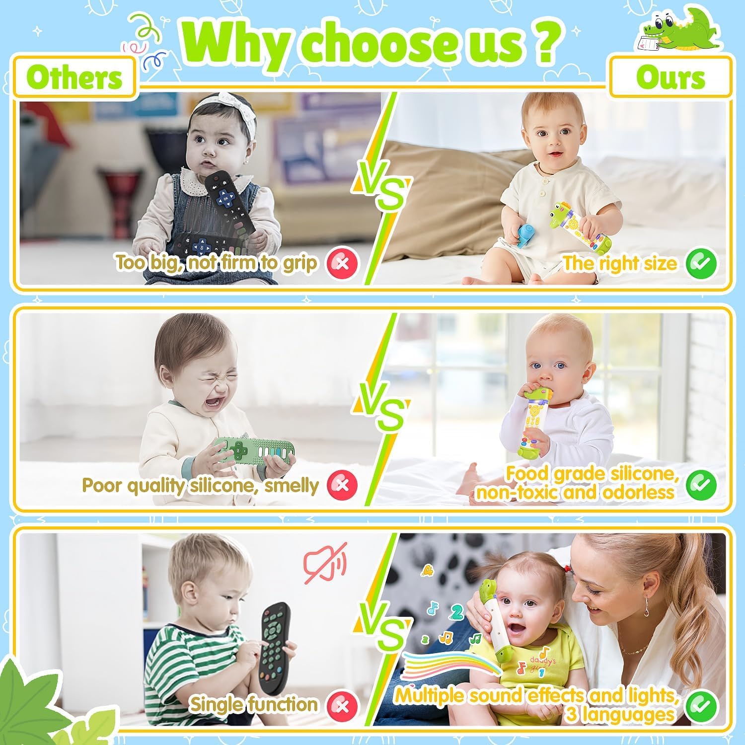 Thumbnail 5 de Goorder Baby Remote Toy 55 Melodies