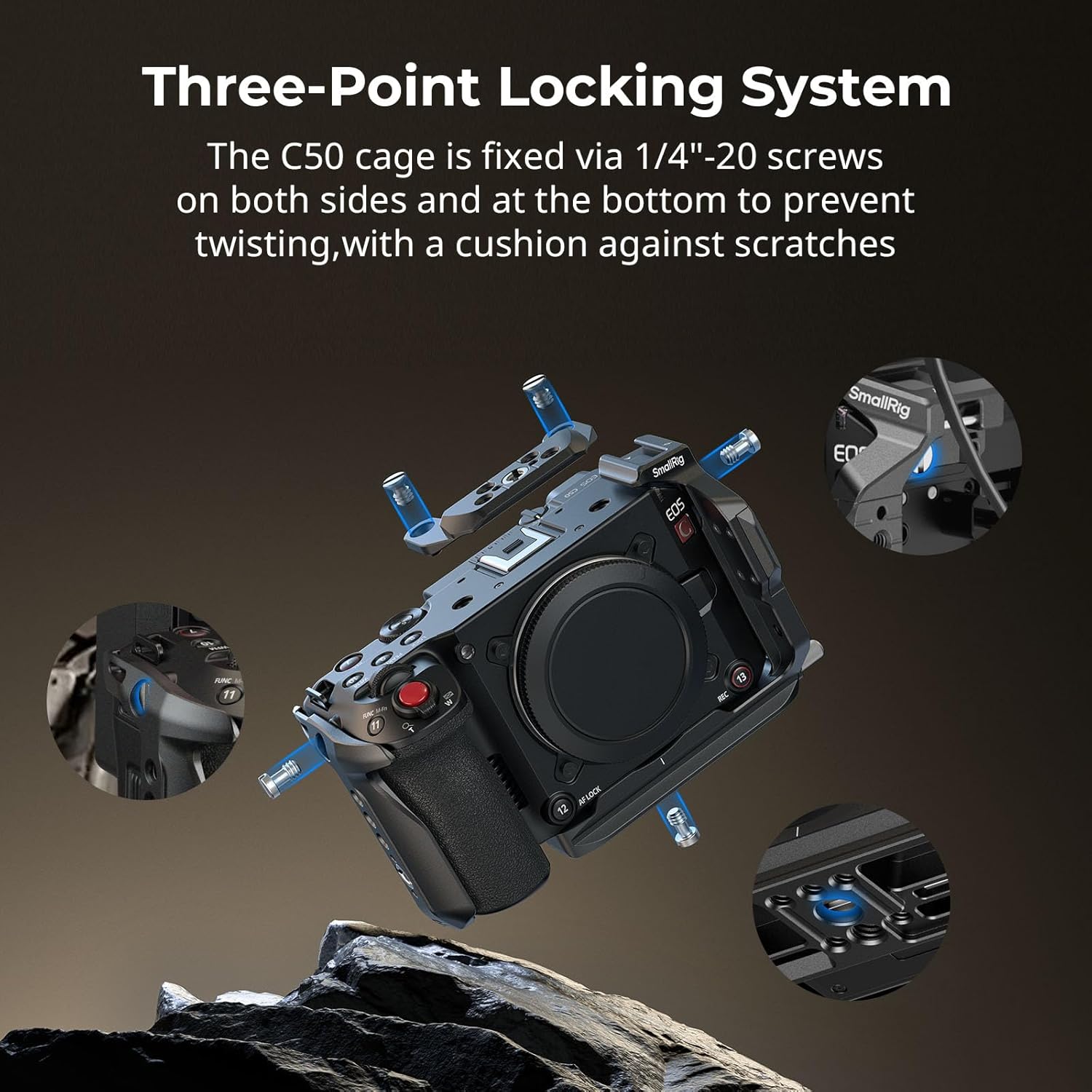 Detalle 1 de SmallRig Kit gabbia per Canon EOS C50 5657