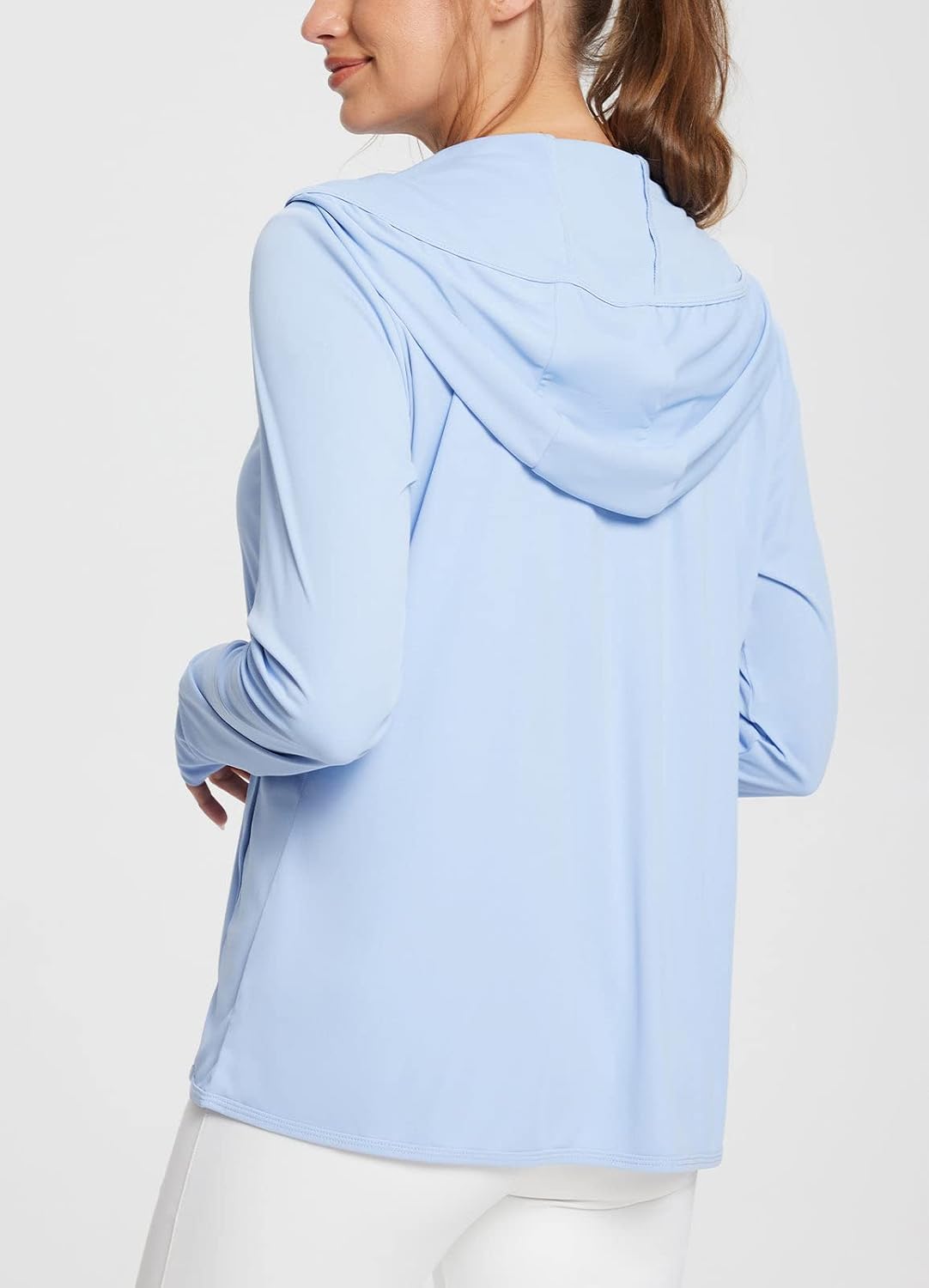 Detalle de baleaf Women's Sun Protection Jacket Hoodie: Lightweight UPF 50+ Cover Up