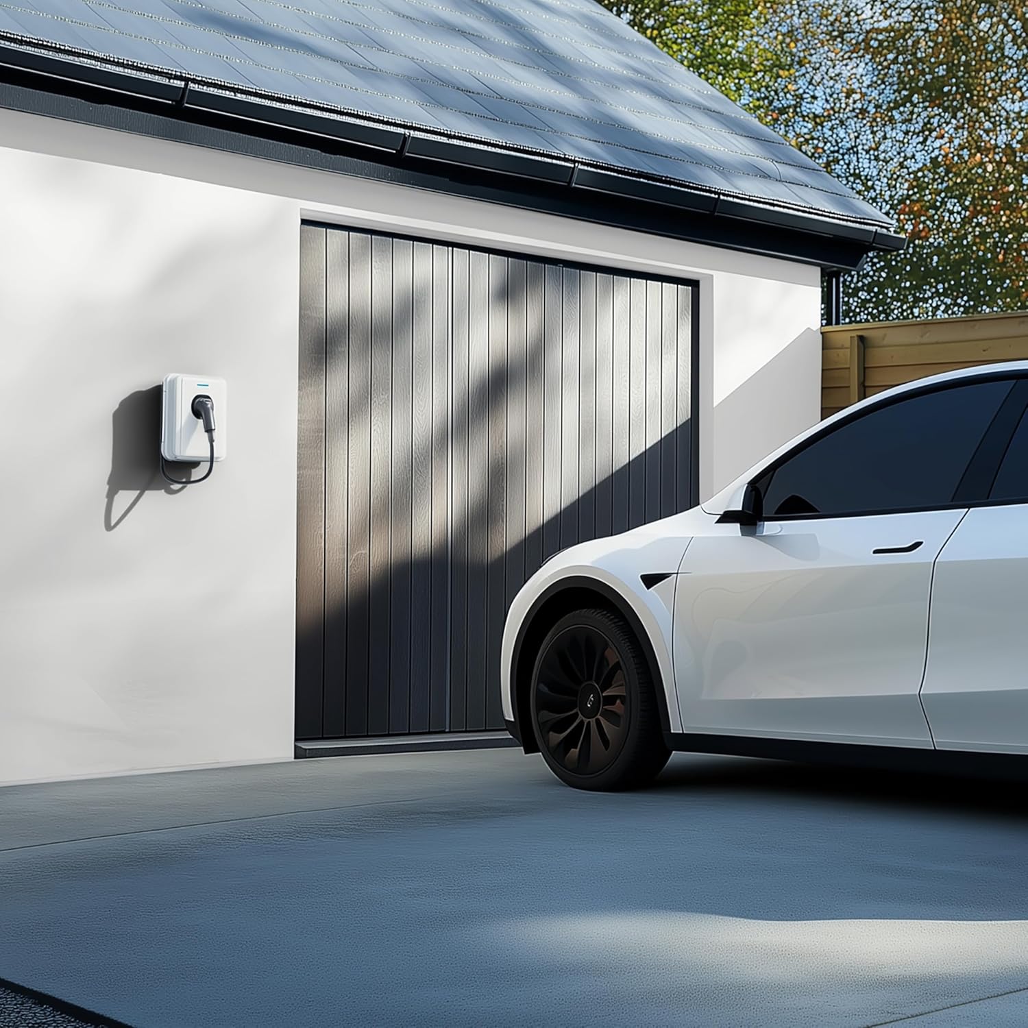 Thumbnail 6 de Masterplug Smart EV Home Wall Charger (Type 2) with 5m Tethered Cable, 7.4kW, IP65, App Control