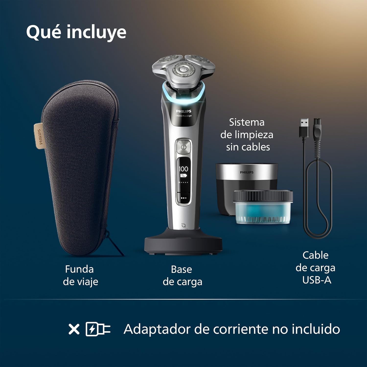 Thumbnail 6 de Philips i9000 Prestige Afeitadora eléctrica SkinIQ XP9205/30