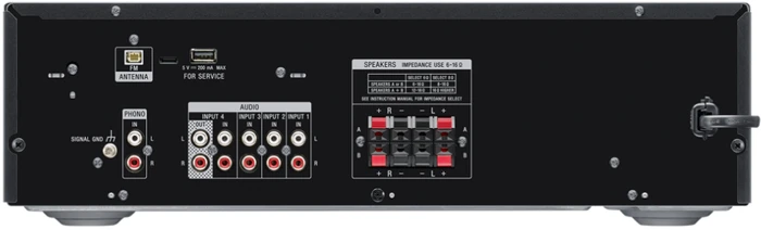 Detalle 2 de Sony STR-DH190: Stereo-Receiver mit Bluetooth, Phono-Eingang und flexibler Wiedergabe