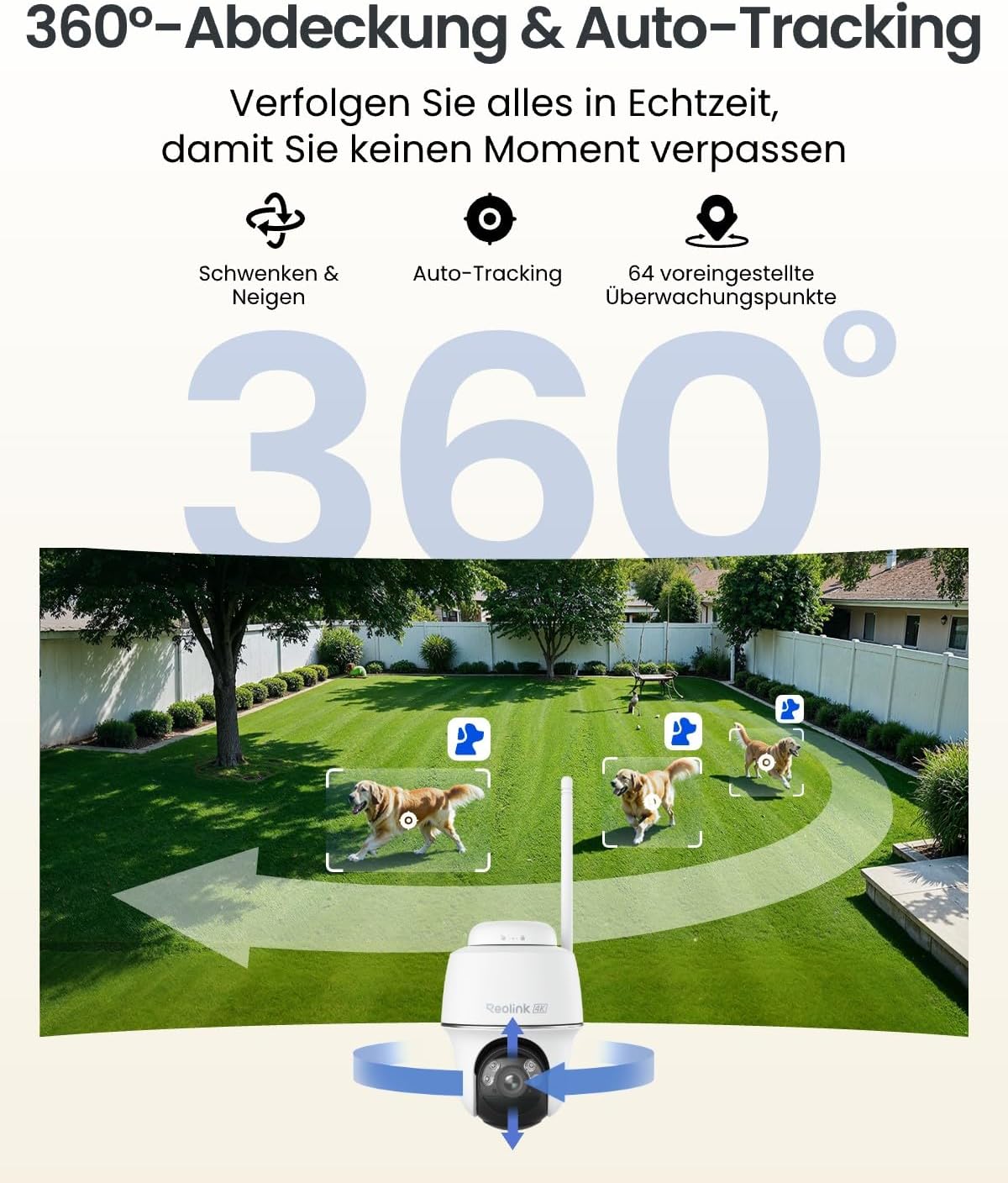 Detalle de Reolink Erste 4K Solar Kamera 8 MP