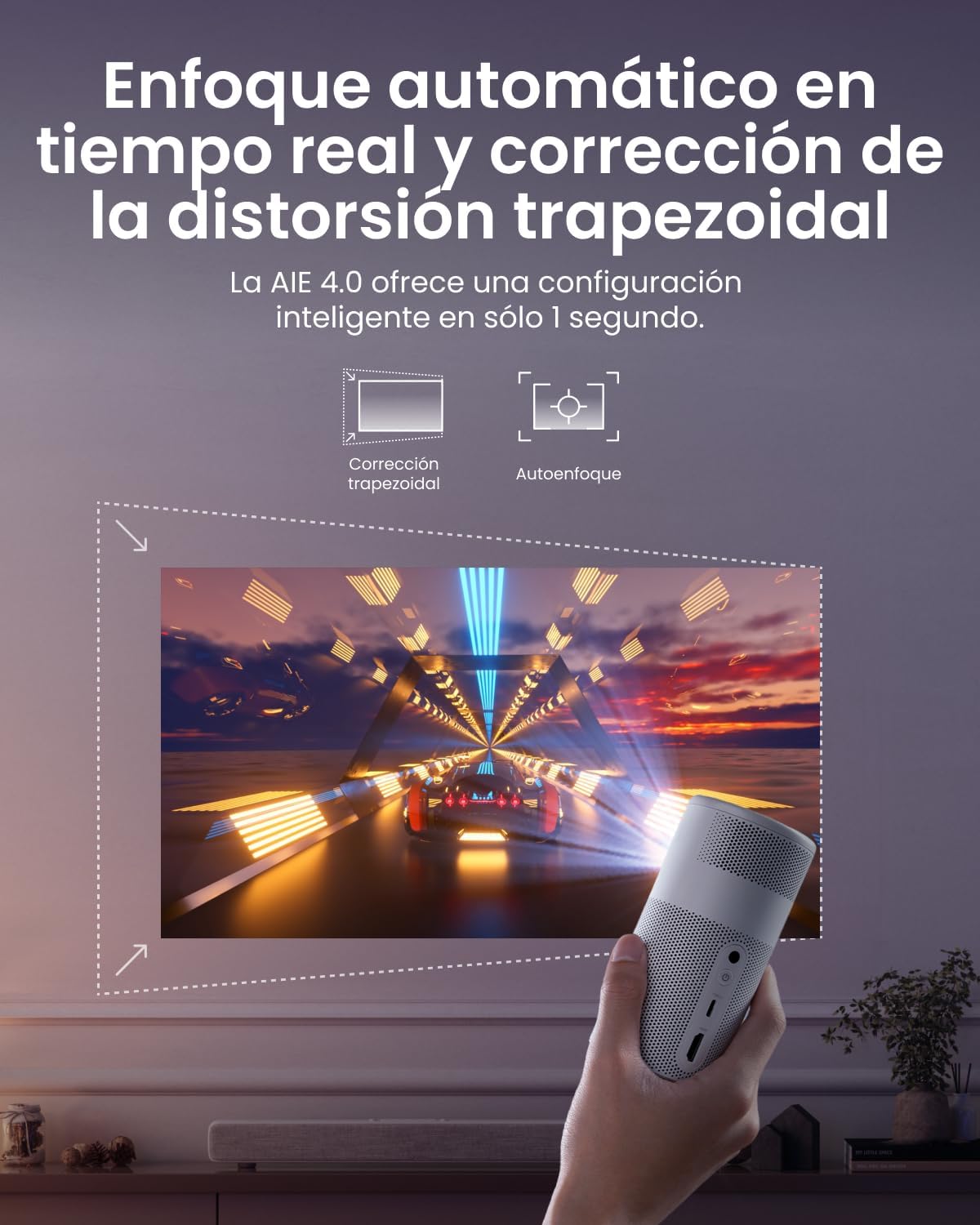 Thumbnail 5 de Nebula Capsule Air Google TV miniproyector 720p