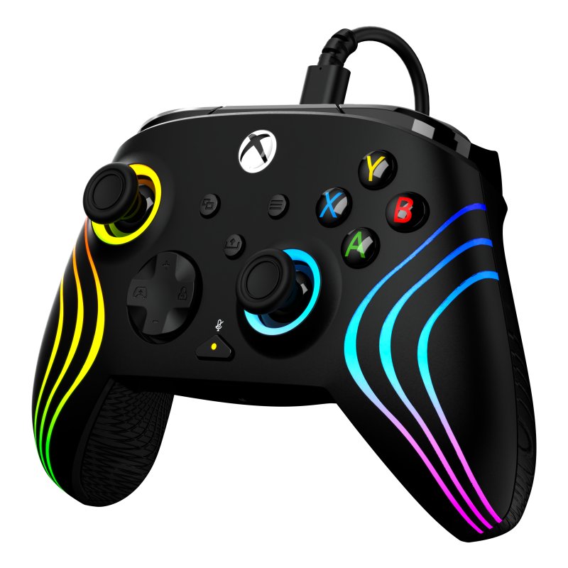 Thumbnail 1 de Gamepad Turtle Beach Afterglow Wave Alámbrico Multicolor Negro – Xbox/PC, 3 m