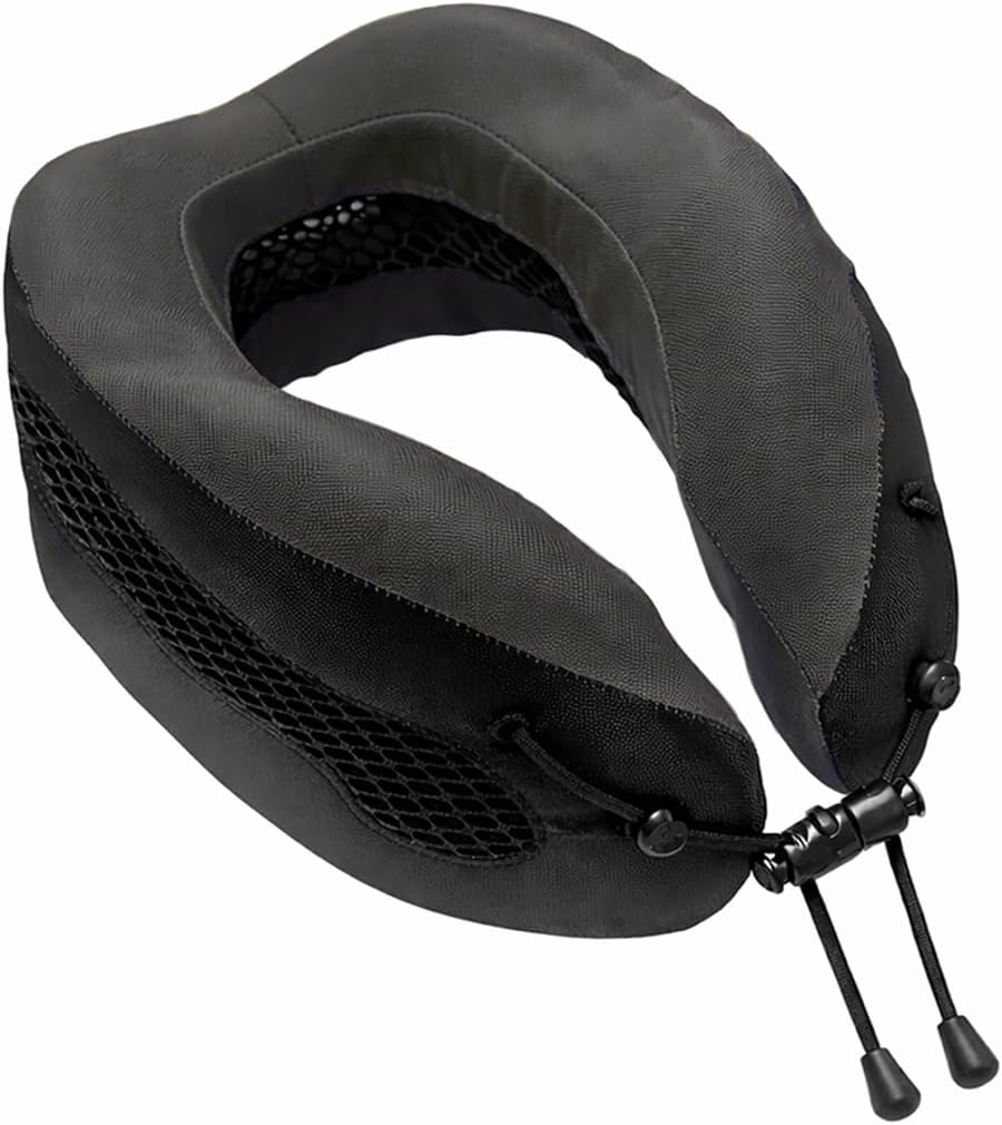 Detalle de Cabeau Evolution Cool Travel Pillow: Air-Circulating Memory Foam Comfort for Neck Support