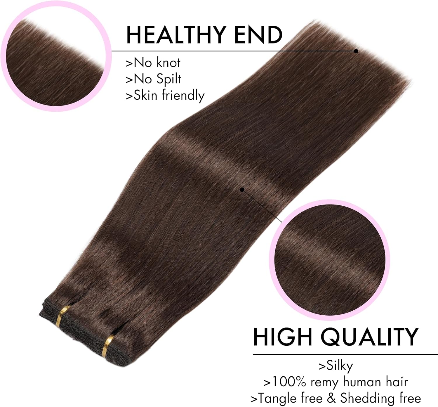 Detalle 2 de EINbeauty Extension Capelli Veri 50 cm 7pz