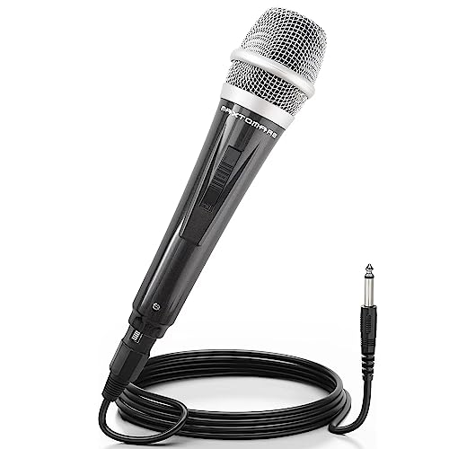 Detalle de Adamantite Dynamic Musical Instrument Microphone for Singing with 3.5m/11.40 ft XLR Cable